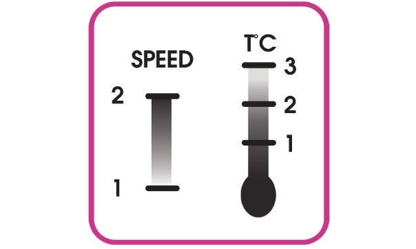 Rowenta CV5512F0 Nastavení teploty